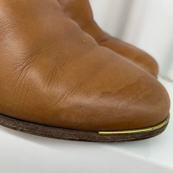 Coach Waldorf Tan Ankle Boots Size 7.5 - Picture 16 of 16